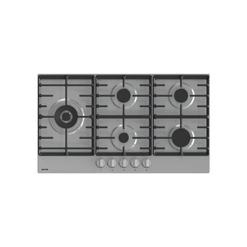 Gorenje Built-In Hob 90 cm 5 Gas Burners Cast Iron Full Safety Stainless GW951X