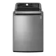 LG Washing Machine Topload 25 KG Direct Drive Steam Silver T2572EFHST