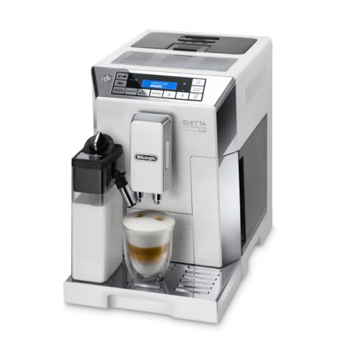 ديلونجي ماكينة صانع القهوة متعدد الاستخدام لون أبيض ECAM45.760W