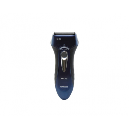 TORNADO Shaver With 3 Blades Shaving System And Waterproof Dark Blue Color THP-32U