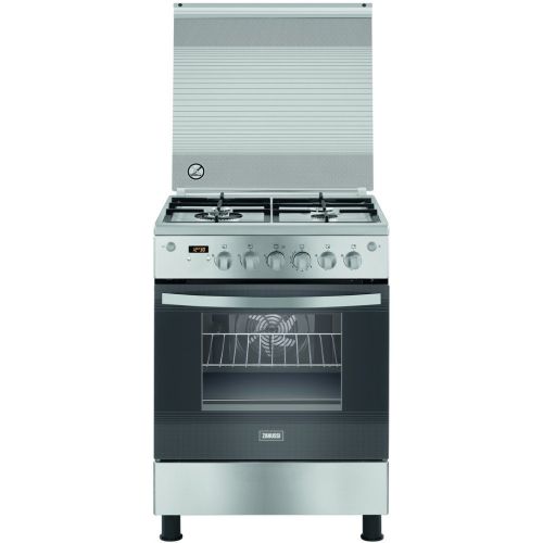 Zanussi Cool Max Freestanding Cooker 60*60 cm 4 Burners with Fan Safety ZCG64396XA