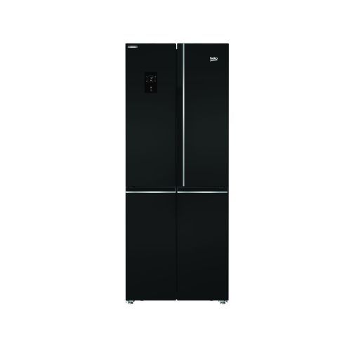 BEKO Refrigerator 4 Doors 480 Liter NoFrost Digital Black GNE480E20ZB