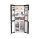BEKO Refrigerator 4 Doors 480 Liter NoFrost Digital Black GNE480E20ZB