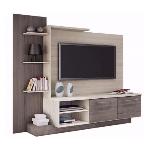 DOMANI TV Unit 160*40*155 cm 2 Closed Cabinet and 4 Shelves T050