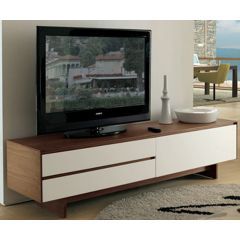 DOMANI TV Unit 55*40*150 cm with 2 Drawers and 1 Closed Cabinet T056