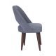 Artistico Domino Fixed Chair 50*50*90 cm Grey Domino Chair-FCG