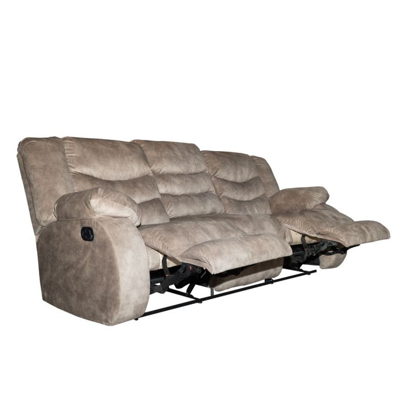 Aldora Recliner Set 2 Sofa And Chair, Sofa With 2 Recliners And Chaise Longue