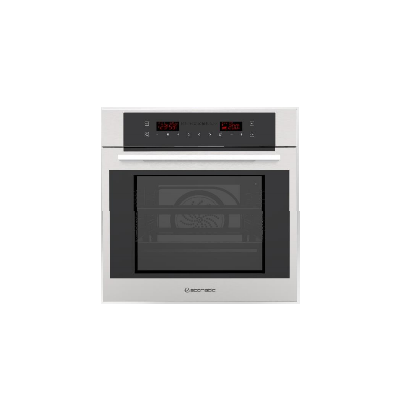 ecomatic-built-in-electric-oven-60-cm-with-grill-fans-stainless-67-l-full-touch-e6419tx