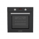 Ecomatic Built-in Electric Oven 60 cm With Grill & Fans Stainless 67 L Touch Timmer E6406GTD