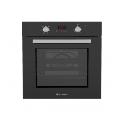 Ecomatic Built-in Electric Oven 60 cm With Grill & Fans Stainless 67 L Touch Timmer E6406GTD