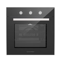 Ecomatic Built-in Gas oven 60 cm With Gas Grill & Fans Stainless 67 L G6404GT