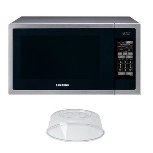SAMSUNG Microwave 34L capacity stainless steel fascia ME6124ST