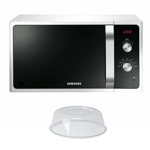 SAMSUNG Microwave 23L capacity 800 W White MS23F300EEW/EG