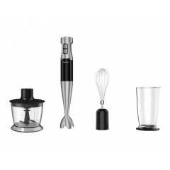 Tornado Hand Blender 1000W With Stainless Steel Whisk Black HB-1000T