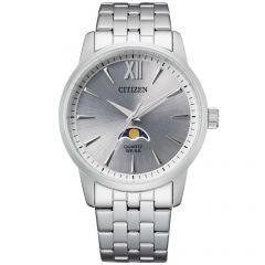 Citizen Watch for Men Diameter 42mm Round Silver Dial Stainless Steel AK5000-54A