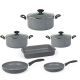 RAVELLI 9 Pieces Cookware Set HOME060