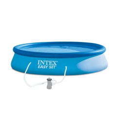 Intex Swimming Pool Inflatable With Filter 457*84cm Blue IX-28158