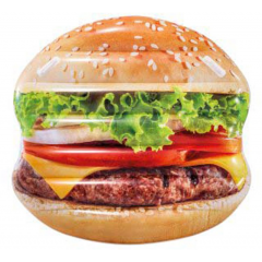 Intex Hamburger Inflatable Float 142*145cm Multi Color IX-58780