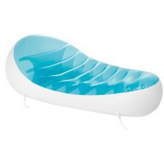 Intex Inflatable Lounge Mat 193*124 cm White*Blue IX-56869