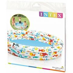 Intex Inflatable Kids Pool 132*28 cm Multi Color IX-59431