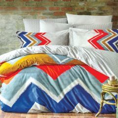 Family Bed Comforter Set Cotton Touch 3 Pieces Multi Color CCT_163