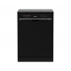 SHARP Dishwasher For 15 Person 60 cm With Digital Display and 8 Programs Black Color QW-V815-BK2
