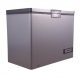 Passap Chest Freezer 203L Compressor LG Stainless Inner Body Silver ES241-SL