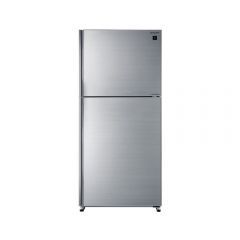 SHARP Refrigerator Inverter Digital No Frost 480 Liter 2 Glass Doors In Silver Color SJ-GV63G-SL
