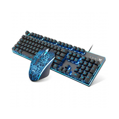 Rapoo Keyboard and Optical Mouse Black V100S