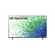 LG NanoCell TV 65 Inch NANO80 Series Cinema Screen Design 4K Active HDR WebOS Smart AI ThinQ Local Dimming 65NANO80VNA