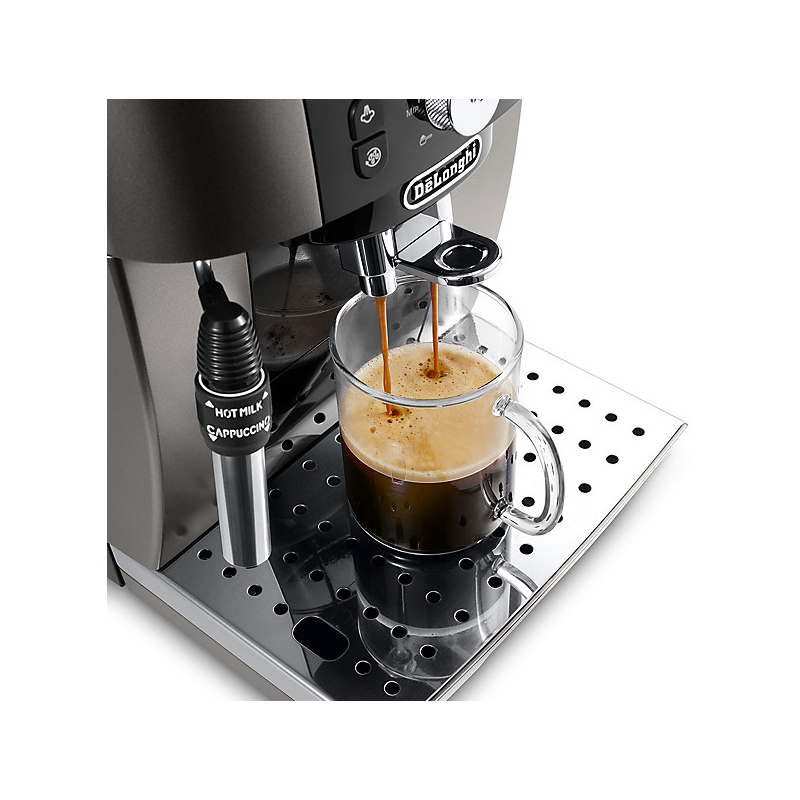 تشوه التليفون المحمول دليل  إثبات  ديلونجي ماكينة صانع القهوة اتوماتيك لون أسود ECAM250.33