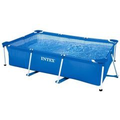 Intex Rectangular Frame Swimming Pool 260*160*65 cm Blue IX-28271