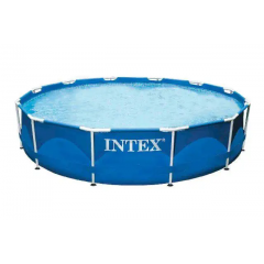 Intex Swimming Pool Round Shape 366*76 cm Blue Color IX-28210