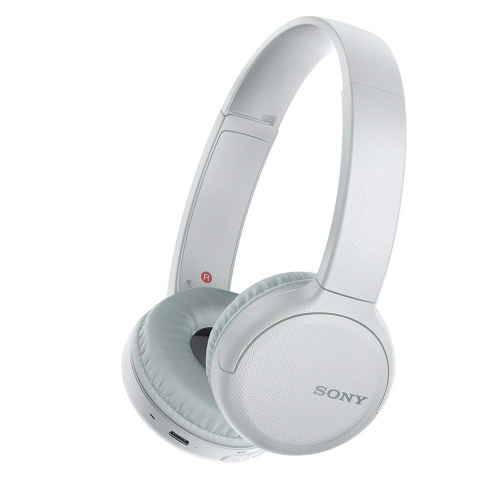 SONY Headphones On-Ear Wireless With Built-in Microphone White Color WH-CH510/W