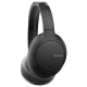 سوني سماعة رأس لاسلكية بخاصية الغاء الضوضاء لون اسود WH-CH710N/B