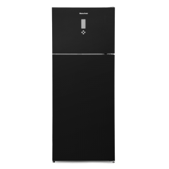 White Point Refrigerator Nofrost 525 Liters Touch Screen Black Glass Door WPR543DGB