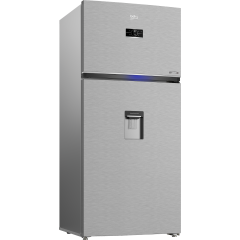 Beko Refrigerator No Frost 630Liter Stainless Steel RDNE650E60XP