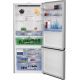 BEKO Refrigerator Combi 620 Liter NoFrost Digital Silver RCNE720E20DZXP