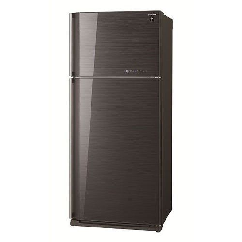 Sharp Double Doors Refrigerator 25 fee BLAKE Glasst:SJ-GC75V-BK
