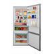 TORNADO Refrigerator Digital with Bottom Freezer Advanced No Frost 560 L 2 Doors Silver RF-560BVT-SL