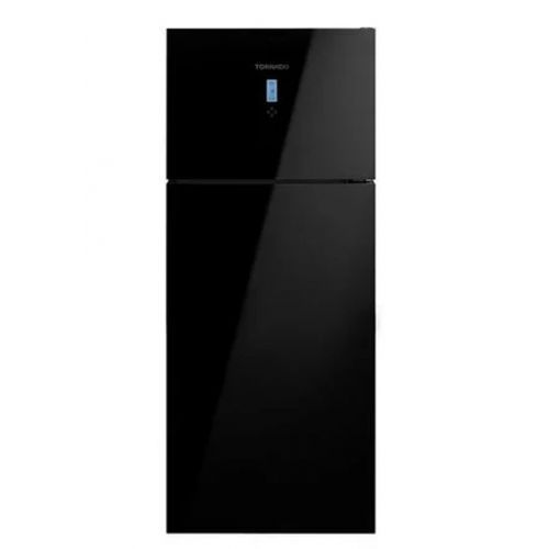 TORNADO Refrigerator Digital Advanced No Frost 569 Liter 2 Glass Doors Black RF-569GVT-BK