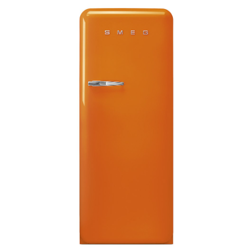 SMEG Refrigerator 50's Retro Style 281 L One Door Orange FAB28ROR3