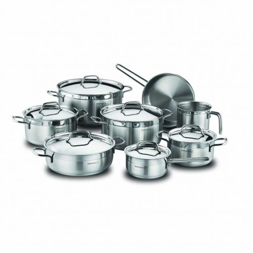 Korkmaz 6 Piece Stainless Steel (18/10) Cookware Set A1805