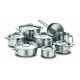 Korkmaz Alfa Grand 14 Pcs Cookware Set Stainless Steel A1089