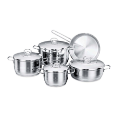 Korkmaz Astra 9 Pcs Cookware Set Stainless Steel A2020