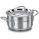 KORKMAZ Alfa Stainless Steel Pot 22 cm A1019