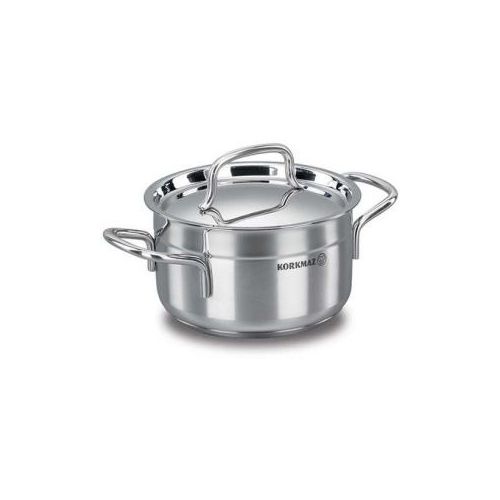 KORKMAZ Alfa Stainless Steel Pot 22 cm A1019