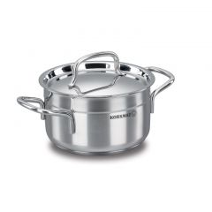 KORKMAZ Alfa Stainless Steel Pot 26 cm A1025