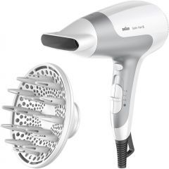Braun Satin Hair 5 Power Perfection Dryer Ionic With Diffuser HD 585