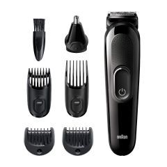 Braun All in One Hair Trimmer for Men 6 in 1 Multi Grooming Kit Black MGK3220